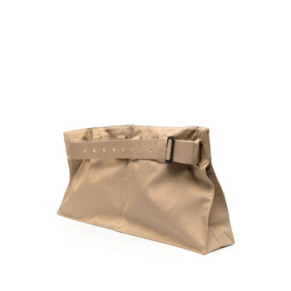 Sacai Ladies Beige Cotton Gabardine Pocket Belt