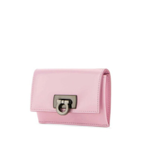 Ví da đựng thẻ Salvatore Ferragamo có khóa Gancini