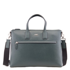 Túi Công Sở Da Bò Đánh Bóng Gancini Ferragamo Salvatore Ferragamo