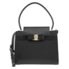 Túi xách da đen Ferragamo Vara Bow nữ