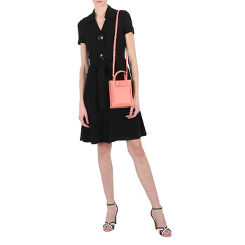 Ferragamo Salvatore Ferragamo Mini Viva Top Handle Bag in Coral