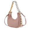 Túi Xách Stella McCartney Frayme Mini Zipped Màu Hồng Dusty Chính Hãng