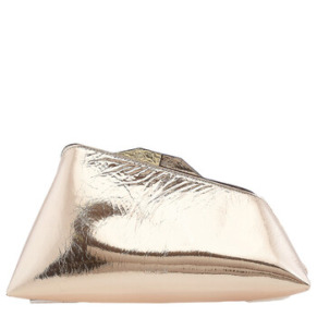 Clutch Cầm Tay Oversized Vàng The Attico 8.30 PM