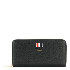 Ví da continental grosgrain đen Thom Browne chính hãng