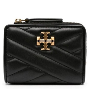 Ví Kira Chevron Gập Tory Burch Màu Đen