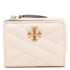 Ví Tory Burch Kira Chevron Gập Màu Kem Mới