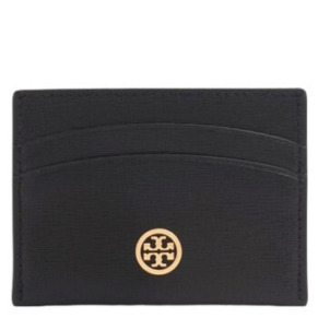 Thẻ da Saffiano đen Tory Burch Robinson chính hãng