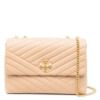 Túi xách vai Tory Burch Kira Chevron Desert Dune chính hãng