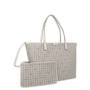 Tory Burch Ever-Ready Printed Coated Canvas Zip Tote