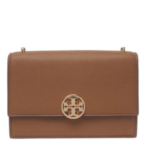 Túi đeo vai da thật Tory Burch Miller màu nâu rừng
