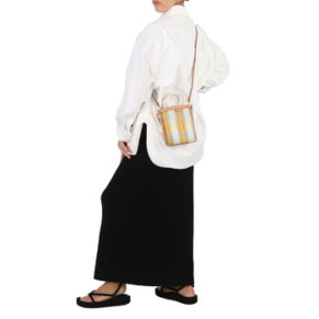 Tory Burch Mini Perry Mesh Tote in Ciel