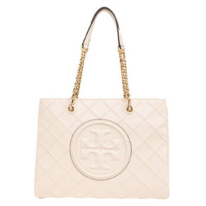 Túi xách Tory Burch Fleming Tote da Napa mềm dạng dây xích