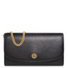 Túi xách Tory Burch Robinson Saffiano da có dây đeo Màu đen