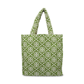 Tory Burch T Monogram Terry Tote Bag