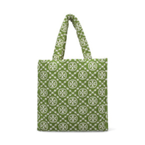 Túi Tote Terry T Monogram Chính Hãng Tory Burch