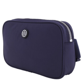 Tory Burch Virginia Nylon Belt Bag In Royal Navy