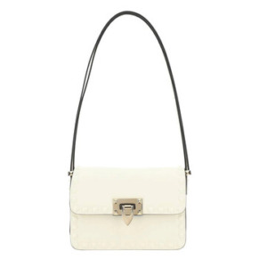 Túi xách vai Valentino Garavani Ivory Rockstud chính hãng