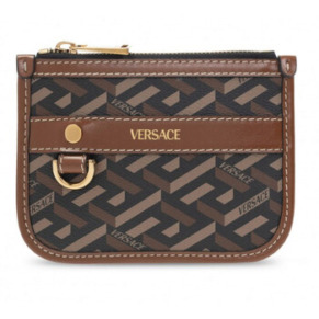 Versace La Greca Signature Square Modular Pouch