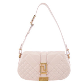 Túi mini Versace Greca Goddess màu hồng nhạt chính hãng